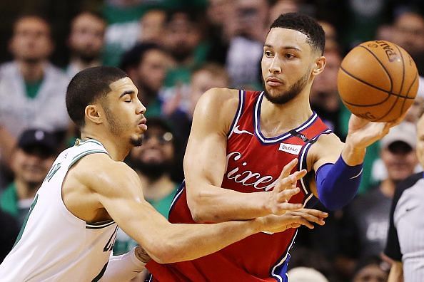 Philadelphia 76ers v Boston Celtics - Game One