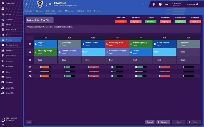 football manager 2019 creative freedom