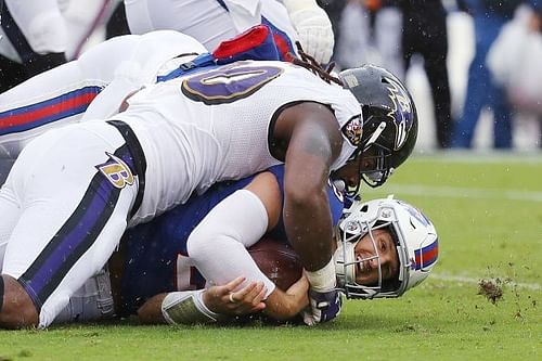 Buffalo Bills v Baltimore Ravens