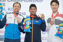 Om Prakash Mitharwal wins Gold in 50m Pistol Event at Changwon