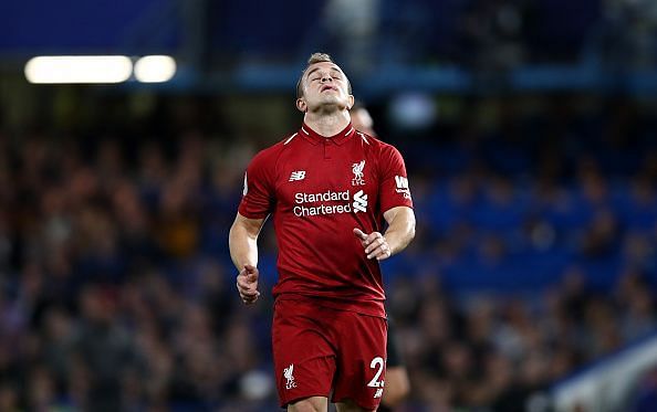 Shaqiri missed a golden opportunity in the second half