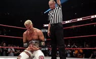 Cody moments after his historic NWA Title win