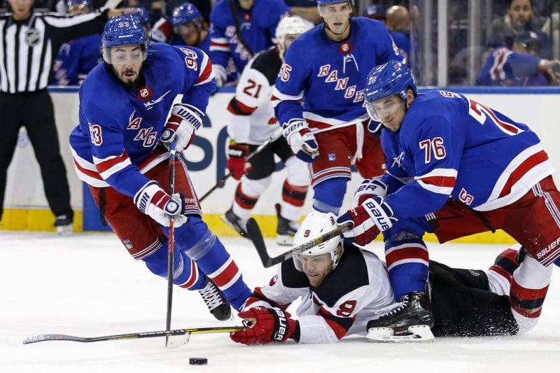 Vinni Lettieri's OT goal sends Rangers past Devils