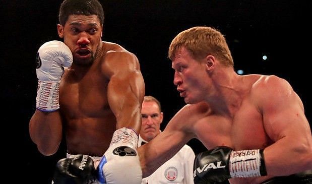 Anthony Joshua&#039;s nose was targeted repeatedly by Alexander Povetkin