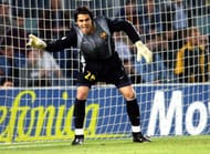 Victor Valdes of Barcelona