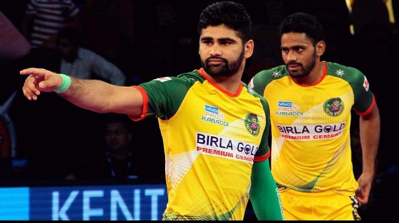 Till now, Pardeep Narwal has scored 9.92 raid points per match as an average.