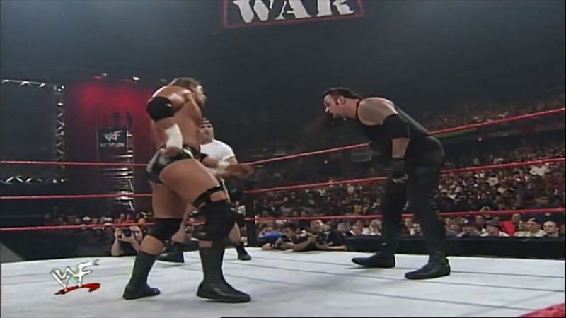 Image result for triple h undertaker 1999 wwe raw