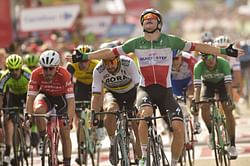Viviani wins another Vuelta stage, Yates keeps overall lead
