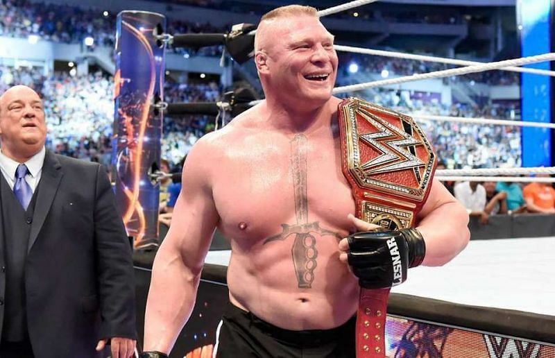 Brock Lesnar could send a message to Braun Strowman and Roman Reigns at Hell in a Cell