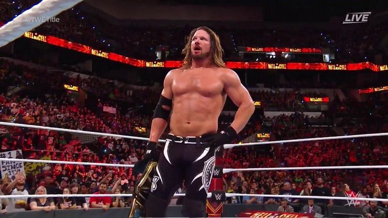 AJ Styles retained his WWE Championship at Hell in a Cell 
