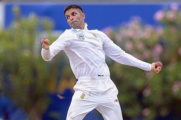 Keshav Maharaj rewrites county cricket history in a thrilling tied match