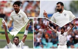Most wickets taken by Indian pacers in a Test series