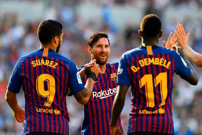 Messi and Dembele are developing a good understanding of each other