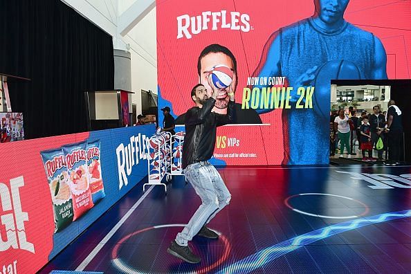 Ruffles, the Official Chip of the NBA, and Presenting Partner of the NBA Celebrity All-Star Game unveils &#039;THE RIDGE&#039; 4-Point During NBA All-Star Weekend