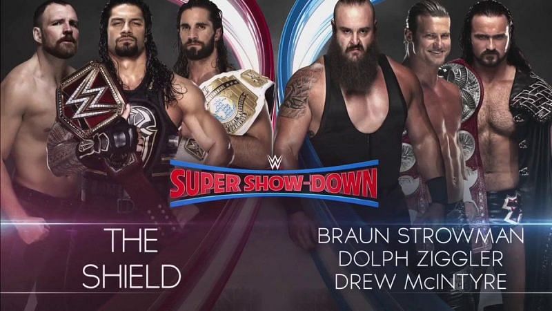 The Shield vs The Dogs of War set for Super Show-down