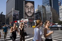 The Latest: Rhode Island town passes resolution against Nike