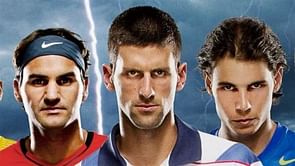 Top 3 men's singles tennis players of the present era
