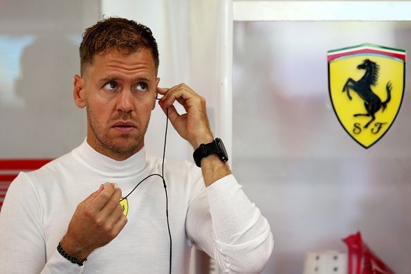 F1: Vettel brushes the wall at Singapore, costs Ferrari valuable laps in FP2