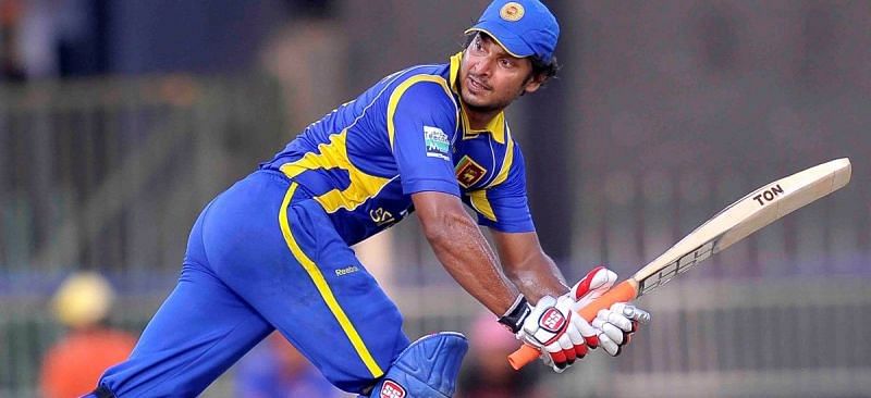 Sangakkara in Sri lankan colours