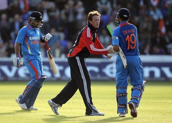 Top 5 ODI innings by Rahul Dravid in terms of strike rate