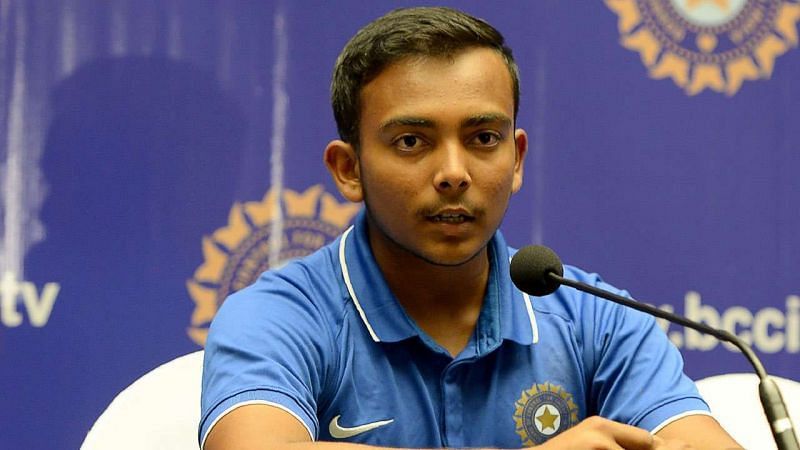 Prithvi Shaw