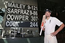 Alastair Cook's quantum of solace has dropped to zero
