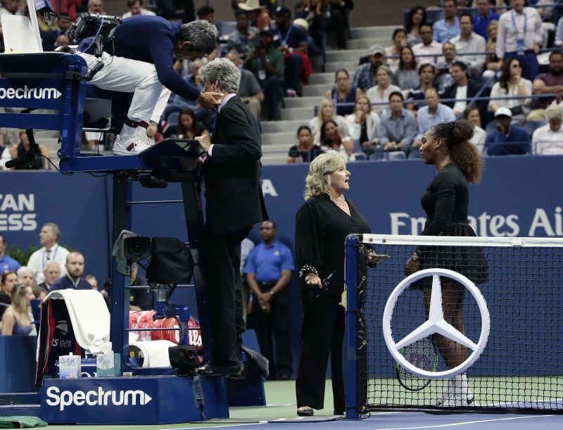 US Open chair umpire Carlos Ramos says he is 'fine'
