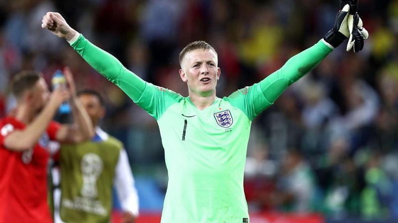Pickford is now the No.1 choice in goal for England