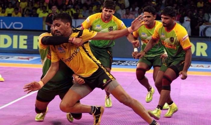 Sachin Shingade (R) had a lackluster season with Patna