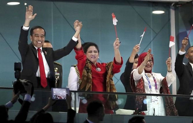 Asian Games stir Indonesia's pride, boost Jokowi's campaign