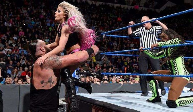 Braun Strowman and Alexa Bliss have goofy yet endearing chemistry with each other