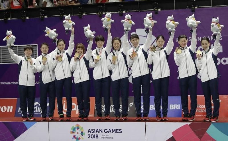 Japan Badminton Team won Gold (Video Courtesy: Japan Today)