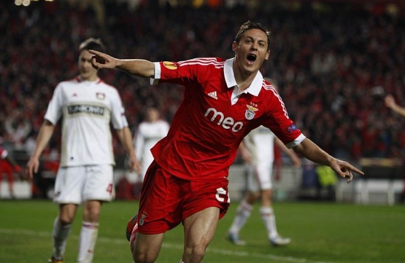 Matic converted to a defensive midfielder at Benfica