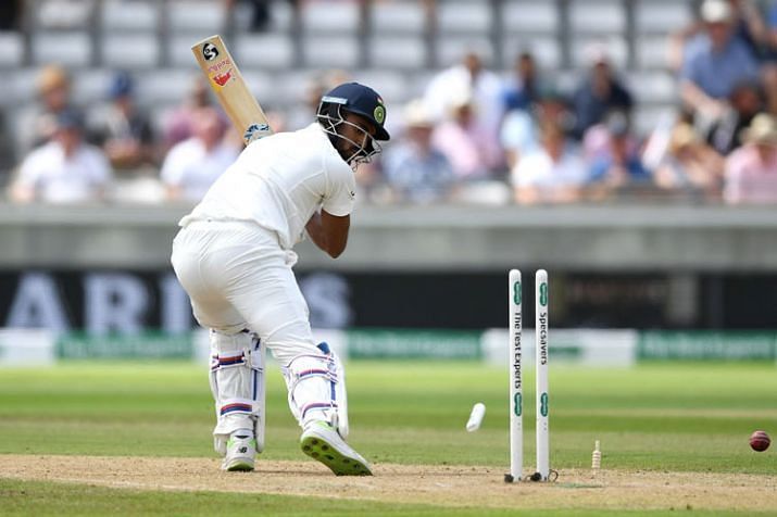 KL Rahul&#039;s stumps uprooted