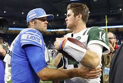 Darnold recovers from 1st-play pick-6, helps Jets rout Lions