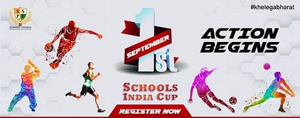 More than 70,000 school students expected to participate in Schools India Cup-Season 3