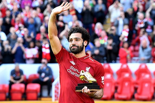Salah wins the 2017-18 PL golden boot