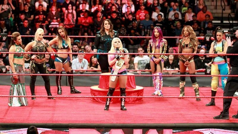 RAW Women&#039;s division is currently in a very sad state