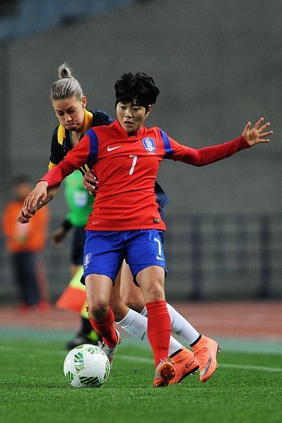 South Korea v Australia - AFC Women's Olympic Final Qualification Round