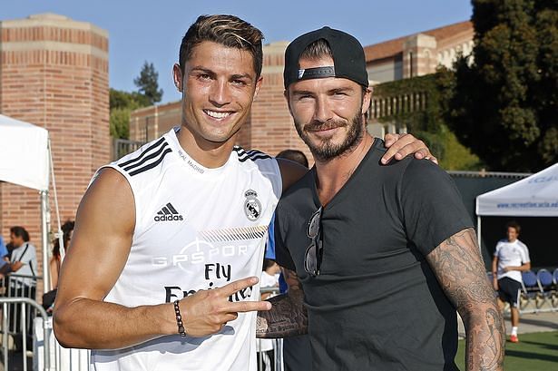 Ronaldo and Beckham