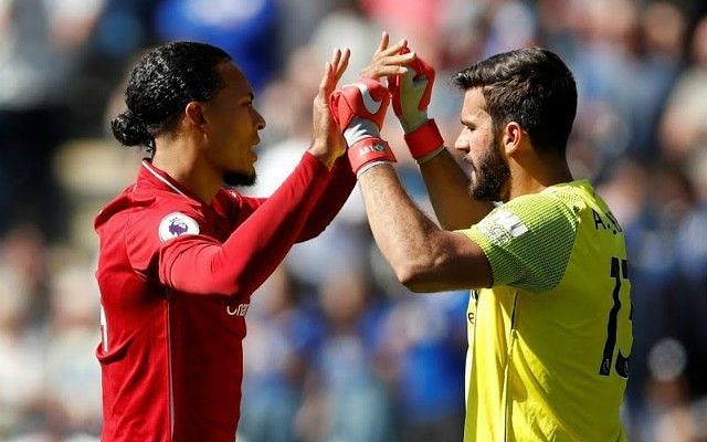 Image result for van dijk alisson