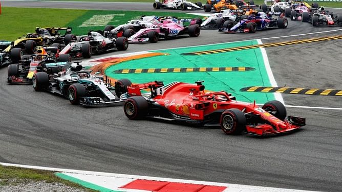 Vettel: Hamilton did not leave me any space