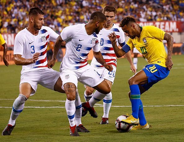 Twitter reacts to DeAndre Yedlin's comments after fouling Neymar