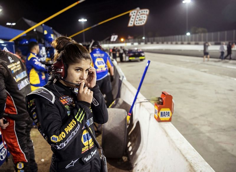 Hailie Deegan, 17, 1st female winner in NASCAR K&N