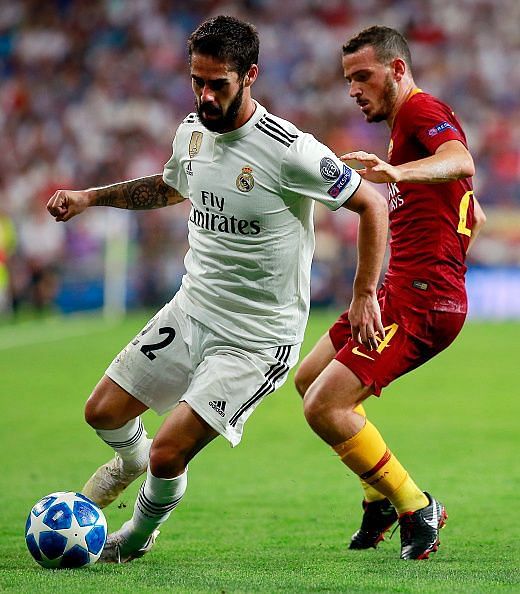 Real Madrid  v AS Roma - UEFA Champions League Group G