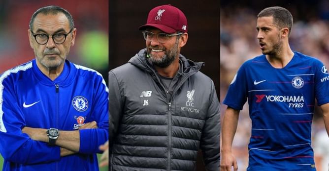 Liverpool's Jurgen Klopp opens up about Chelsea and Eden Hazard before important clash