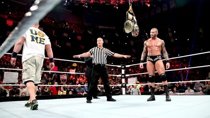 Cena and Orton unified the WWE and World Heavyweight titles 