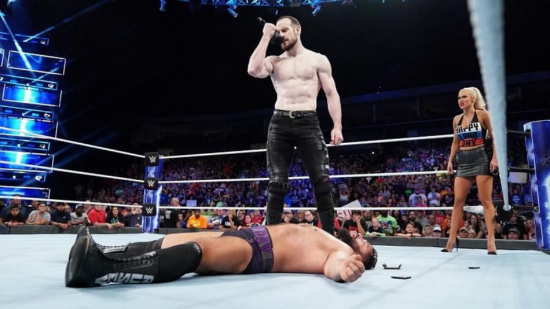 Aiden English spoke out after turning on Rusev