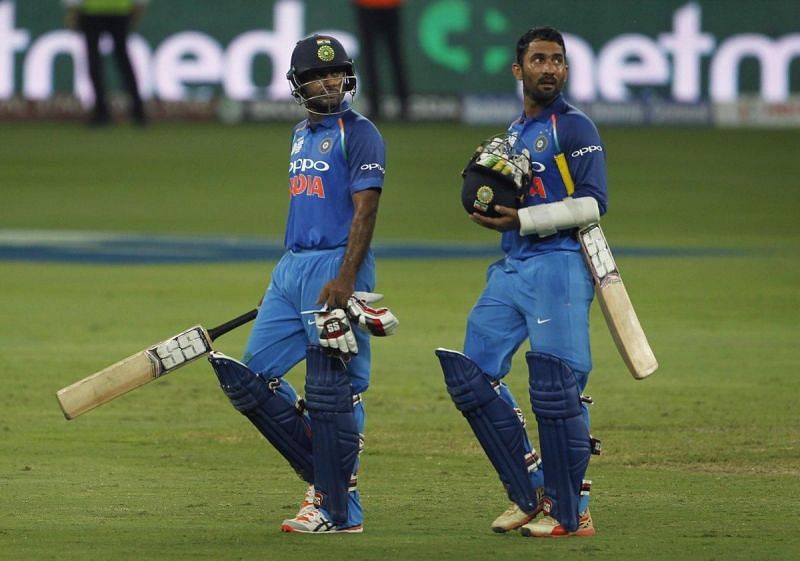 Image result for Ambati Rayudu, Dinesh Karthik