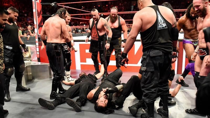 The Shield laid out to end Raw